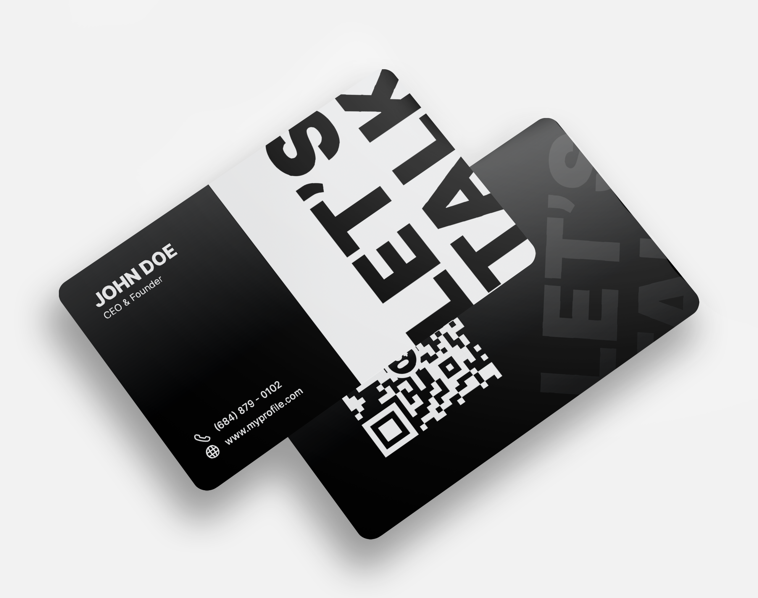 MyProfile Gray Card