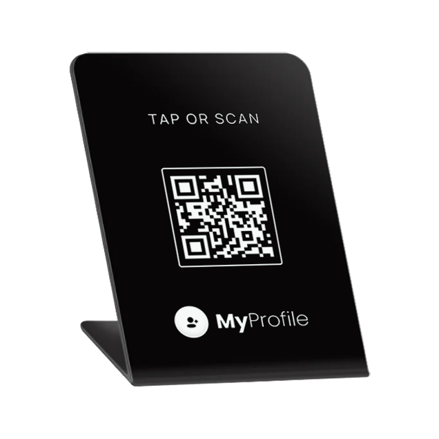 MyProfile Gray Card